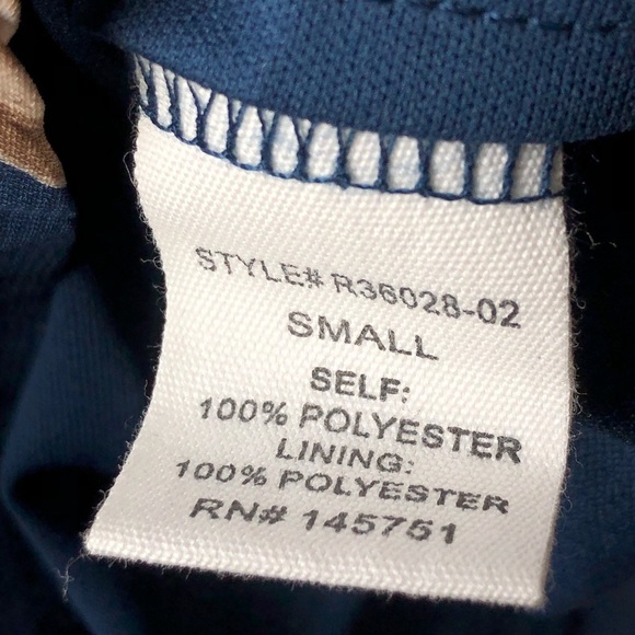 Peach Love California Blue Floral Print High Waisted Halter Neck Chiffon Romper - Picture 15 of 16